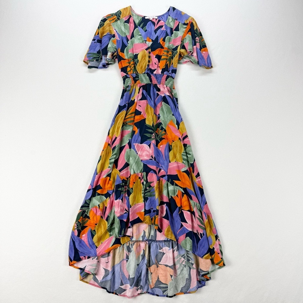 Abel the Label Tropical Leonard Floral Midi/Maxi Dress